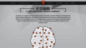 What V-studios.com website looked like in 2020 (4 years ago)