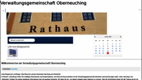 What Vg-oberneuching.de website looked like in 2020 (4 years ago)