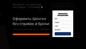 What Vizashengen.online website looked like in 2020 (4 years ago)