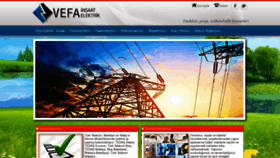 What Vefaelektrik.com.tr website looked like in 2020 (4 years ago)