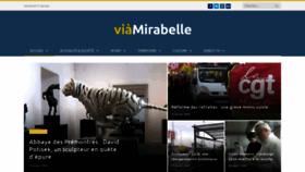 What Viamirabelle.tv website looked like in 2020 (4 years ago)