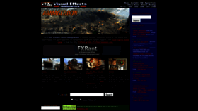 What Vfxhq.com website looked like in 2020 (4 years ago)