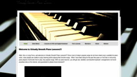 What Virtuallysmoothpiano.com website looked like in 2020 (4 years ago)