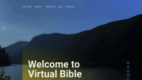 What Virtualbiblestudy.net website looked like in 2020 (4 years ago)