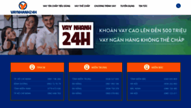 What Vaynhanh24h.com website looked like in 2020 (4 years ago)