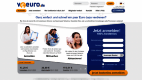 What Veuro.de website looked like in 2020 (4 years ago)