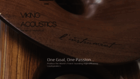 What Viking-acoustics.com website looked like in 2020 (4 years ago)