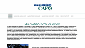 What Vos-allocations-caf.com website looked like in 2020 (4 years ago)
