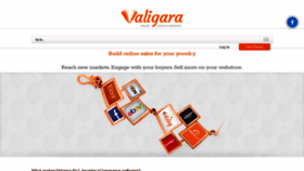 What Valigara.com website looked like in 2020 (4 years ago)