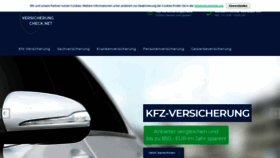 What Versicherung-check.net website looked like in 2020 (4 years ago)