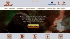 What Vidatarot.com.br website looked like in 2020 (5 years ago)