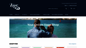What Vapegh.com website looked like in 2020 (4 years ago)