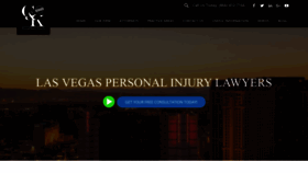 What Vegaslitigator.com website looked like in 2020 (4 years ago)