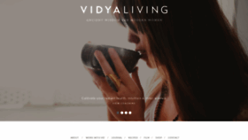 What Vidyacleanse.com website looked like in 2020 (4 years ago)
