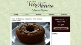 What Vitanutrire.com website looked like in 2020 (4 years ago)