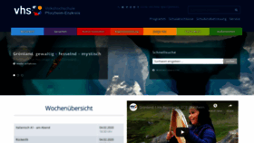 What Vhs-pforzheim.de website looked like in 2020 (4 years ago)