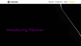What Vsense.com website looked like in 2020 (4 years ago)