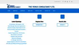 What Venusconsultancy.org website looked like in 2020 (4 years ago)