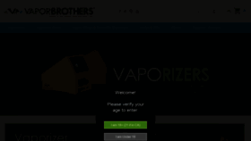 What Vaporbrothers.com website looked like in 2020 (4 years ago)