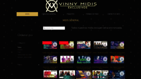 What Vinnymidis.com website looked like in 2020 (4 years ago)
