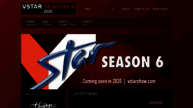 What Vstarshow.com website looked like in 2020 (4 years ago)