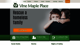 What Vinemapleplace.org website looked like in 2020 (4 years ago)