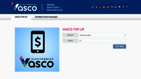 What Vasco-sim.com website looked like in 2020 (4 years ago)