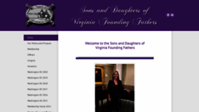 What Virginiafoundingfathers.org website looked like in 2020 (4 years ago)