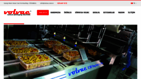 What Volvac.com.tr website looked like in 2020 (4 years ago)