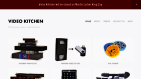 What Videokitchen.com website looked like in 2020 (4 years ago)
