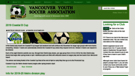 What Vysa.ca website looked like in 2020 (4 years ago)
