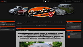 What Vintageimport87.fr website looked like in 2020 (4 years ago)