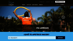 What Vivelopesan.com website looked like in 2020 (5 years ago)