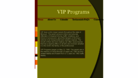 What Vipprograms.net website looked like in 2020 (4 years ago)