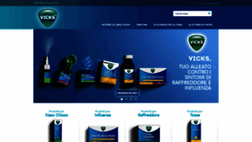 What Vicks.it website looked like in 2020 (4 years ago)