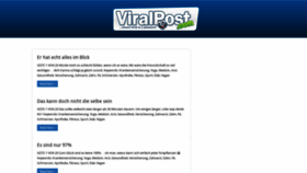 What Viralp0st.com website looked like in 2020 (4 years ago)