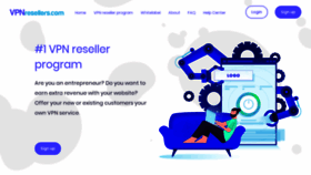What Vpnresellers.com website looked like in 2020 (4 years ago)