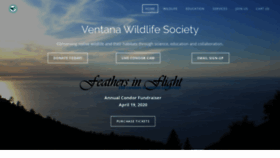 What Ventanaws.org website looked like in 2020 (4 years ago)