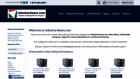 What Videohardware.com website looked like in 2020 (4 years ago)