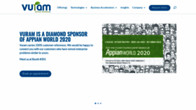 What Vuram.com website looked like in 2020 (4 years ago)