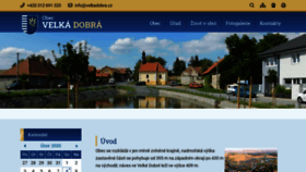 What Velkadobra.cz website looked like in 2020 (4 years ago)