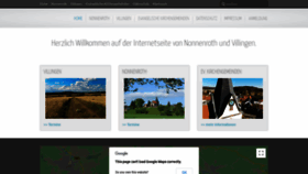 What Villingen-online.de website looked like in 2020 (4 years ago)