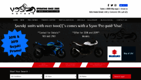 What Vosmotors.com website looked like in 2020 (4 years ago)