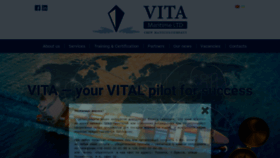 What Vitamaritime.com website looked like in 2020 (4 years ago)