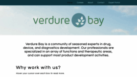 What Verdurebay.com website looked like in 2020 (4 years ago)