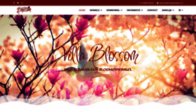 What Villablossom.com website looked like in 2020 (4 years ago)