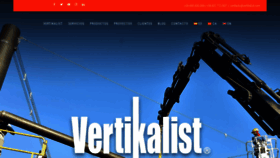 What Vertikalist.com website looked like in 2020 (4 years ago)