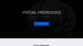 What Virtualknowledge.be website looked like in 2020 (4 years ago)