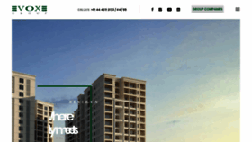 What Voxgroup.com website looked like in 2020 (5 years ago)