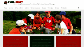 What Volca-sancy.com website looked like in 2020 (4 years ago)